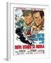 Where Eagles Dare, (AKA Dove Osano Le Aquile), from Left: Clint Eastwood, Richard Burton, 1968-null-Framed Art Print