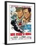 Where Eagles Dare, (AKA Dove Osano Le Aquile), from Left: Clint Eastwood, Richard Burton, 1968-null-Framed Art Print