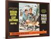 Where Eagles Dare, UK Movie Poster, 1968-null-Framed Art Print