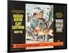 Where Eagles Dare, UK Movie Poster, 1968-null-Framed Art Print