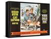 Where Eagles Dare, UK Movie Poster, 1968-null-Framed Stretched Canvas