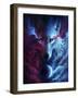 Where Light and Dark Meet-JoJoesArt-Framed Premium Giclee Print