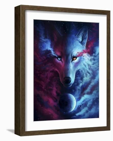 Where Light and Dark Meet-JoJoesArt-Framed Giclee Print