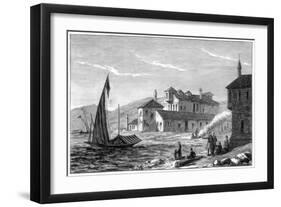 Where Lord Byron Died, Missolonghi, Greece, 1888-null-Framed Giclee Print