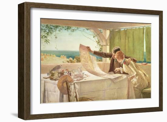 Where Next?-Edward Frederick Brewtnall-Framed Giclee Print