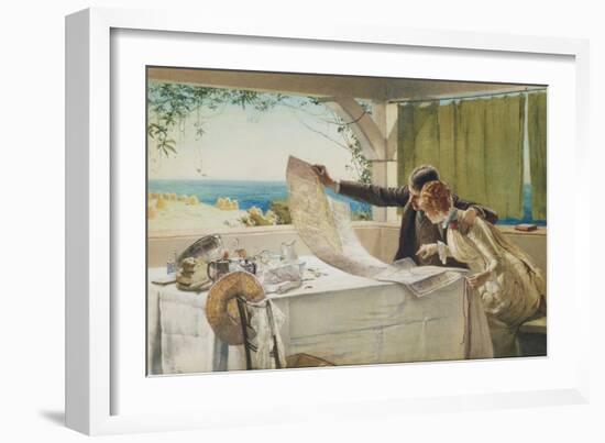 Where Next?-Edward Frederick Brewtnall-Framed Giclee Print