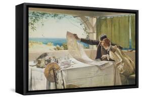 Where Next?-Edward Frederick Brewtnall-Framed Stretched Canvas