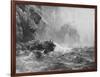 'Where Nought Is Heard But Lashing Wave And Sea-Birds' Cry', c1880, (1912)-Peter Graham-Framed Giclee Print