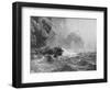 'Where Nought Is Heard But Lashing Wave And Sea-Birds' Cry', c1880, (1912)-Peter Graham-Framed Giclee Print