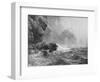 'Where Nought Is Heard But Lashing Wave And Sea-Birds' Cry', c1880, (1912)-Peter Graham-Framed Giclee Print