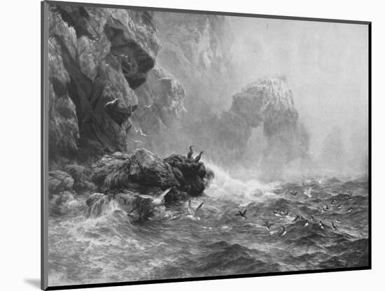 'Where Nought Is Heard But Lashing Wave And Sea-Birds' Cry', c1880, (1912)-Peter Graham-Mounted Giclee Print