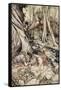 ..Where Often You and I Upon Faint Primrose-Beds Were Wont to Lie-Arthur Rackham-Framed Stretched Canvas