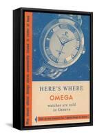 Where Omega Watches are Sold-null-Framed Stretched Canvas