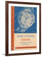 Where Omega Watches are Sold-null-Framed Art Print