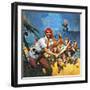 Where Once Buccaneers Reigned. When Pirates Controlled the West Indies.-McConnell-Framed Giclee Print