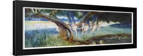 Where Rural Fays And Fairies Dwell-Walter Jenks Morgan-Framed Art Print