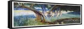 Where Rural Fays And Fairies Dwell-Walter Jenks Morgan-Framed Stretched Canvas