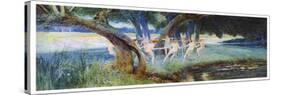 Where Rural Fays And Fairies Dwell-Walter Jenks Morgan-Stretched Canvas