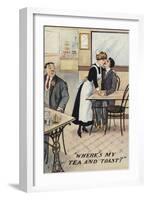 Where's My Tea and Toast?-null-Framed Giclee Print