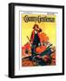 "Where's That Turkey?," Country Gentleman Cover, November 1, 1927-William Meade Prince-Framed Giclee Print