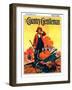"Where's That Turkey?," Country Gentleman Cover, November 1, 1927-William Meade Prince-Framed Premium Giclee Print
