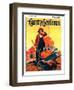 "Where's That Turkey?," Country Gentleman Cover, November 1, 1927-William Meade Prince-Framed Giclee Print