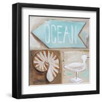 Where's the Ocean?-Amanda J^ Brooks-Framed Art Print