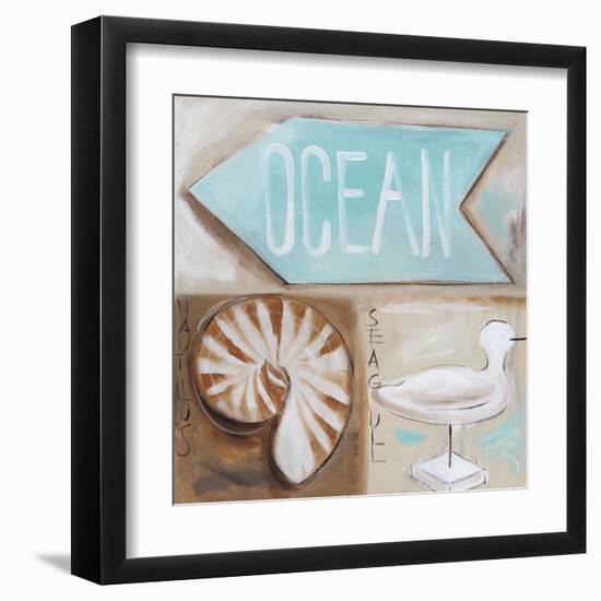 Where's the Ocean?-Amanda J^ Brooks-Framed Art Print