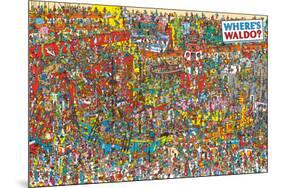 Where's Waldo - Toys-null-Mounted Poster