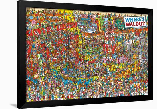 Where's Waldo - Toys-null-Framed Poster