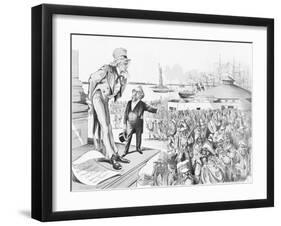 Where the blame lies, 1891-Grant E. Hamilton-Framed Giclee Print