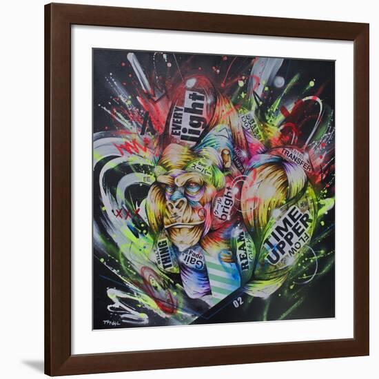 Where the night falls-Taka Sudo-Framed Giclee Print