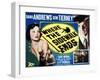 Where the Sidewalk Ends, Gene Tierney, Dana Andrews, 1950-null-Framed Photo