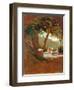 Where They Can Find the Village Gossip-Ernesto Rayper-Framed Giclee Print