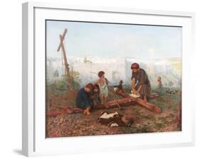 Where They Crucified Him, 1862-Philip Richard Morris-Framed Giclee Print