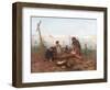 Where They Crucified Him, 1862-Philip Richard Morris-Framed Giclee Print