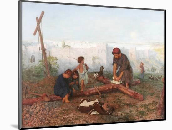 Where They Crucified Him, 1862-Philip Richard Morris-Mounted Giclee Print