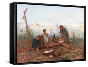 Where They Crucified Him, 1862-Philip Richard Morris-Framed Stretched Canvas