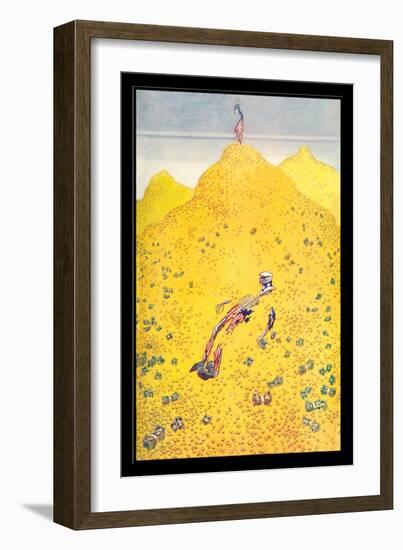 Where Wealth Accumulates and Men Decay-Ellison Hoover-Framed Art Print