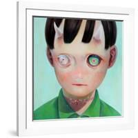 Whereabouts of God #1-Hikari Shimoda-Framed Art Print