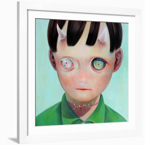 Whereabouts of God #1-Hikari Shimoda-Framed Art Print