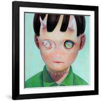 Whereabouts of God #1-Hikari Shimoda-Framed Art Print