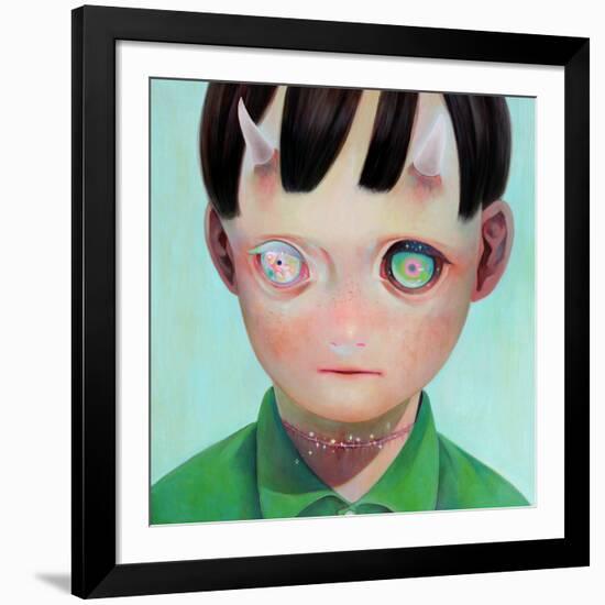 Whereabouts of God #1-Hikari Shimoda-Framed Art Print