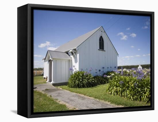 Wheriko Anglican Church, Manawatu, North Island, New Zealand, Pacific-Smith Don-Framed Stretched Canvas