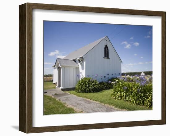 Wheriko Anglican Church, Manawatu, North Island, New Zealand, Pacific-Smith Don-Framed Photographic Print