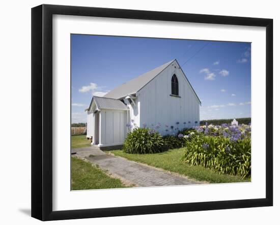 Wheriko Anglican Church, Manawatu, North Island, New Zealand, Pacific-Smith Don-Framed Photographic Print