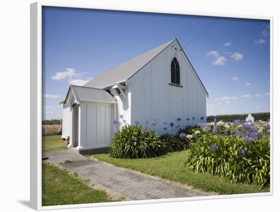 Wheriko Anglican Church, Manawatu, North Island, New Zealand, Pacific-Smith Don-Framed Photographic Print