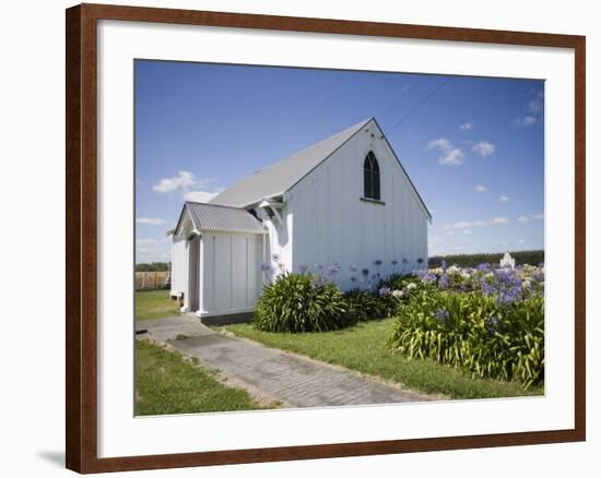 Wheriko Anglican Church, Manawatu, North Island, New Zealand, Pacific-Smith Don-Framed Photographic Print