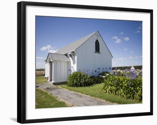 Wheriko Anglican Church, Manawatu, North Island, New Zealand, Pacific-Smith Don-Framed Photographic Print