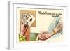 Which Hand Would You Prefer to Hold?-null-Framed Art Print